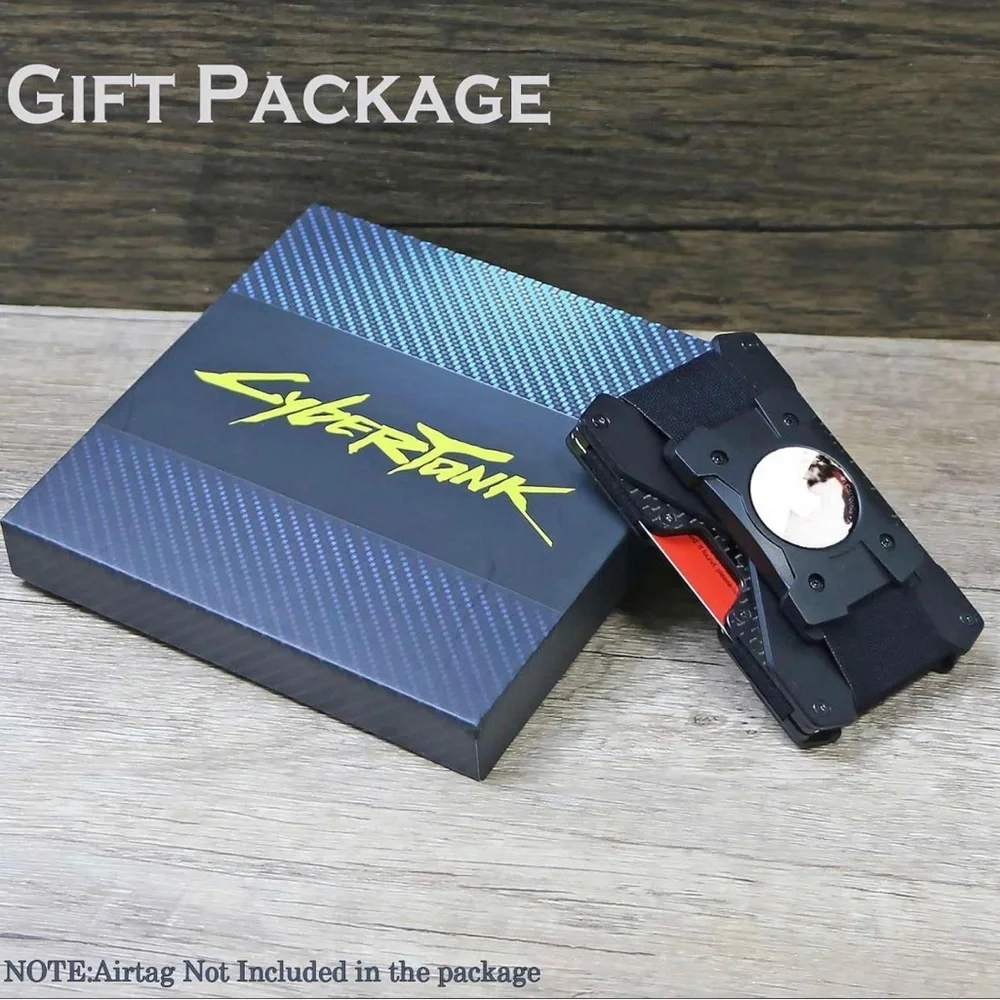 $29.99 CyberTank Wallet With Airtag Holder Wallets